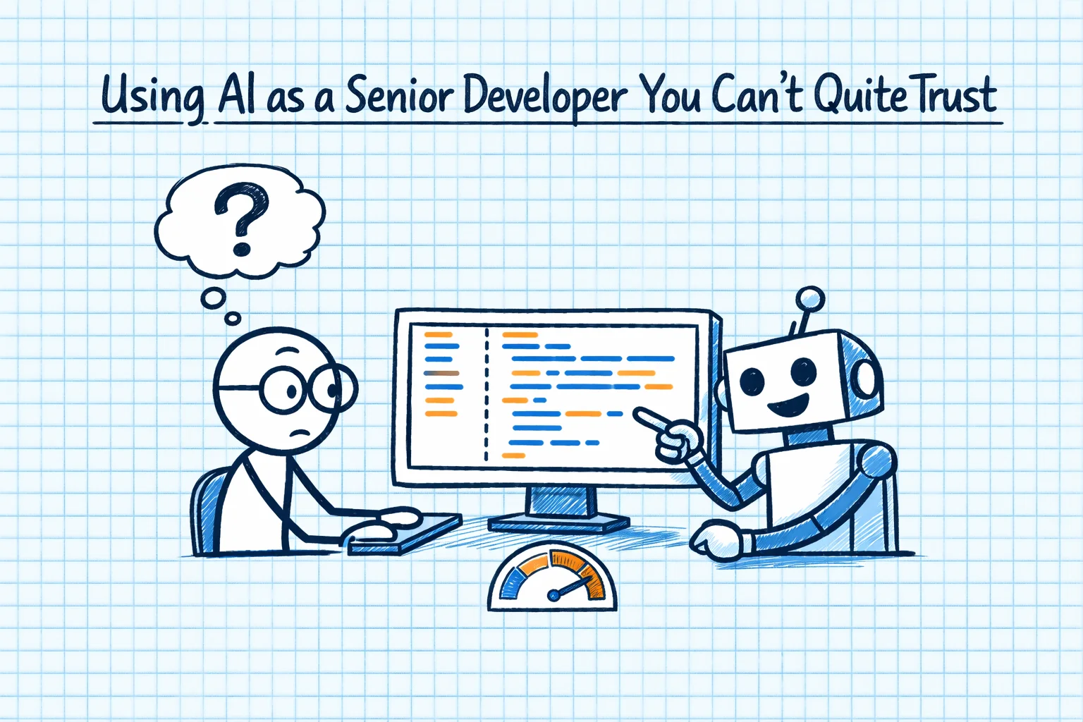 Using AI as a Senior Developer You Can't Quite Trust